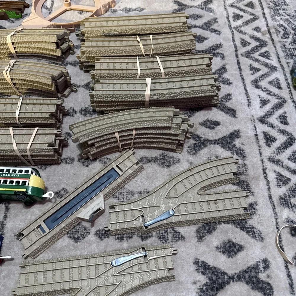 Thomas TrackMaster Lot 90+Pcs Track Splatter Gullane Limited, Tramways  2006...